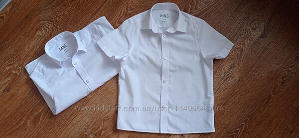 Сорочки рубашки M&S 4-5р 110зріст в чудовому стані 