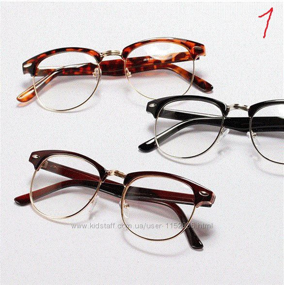 Имиджевые очки 10 моделей