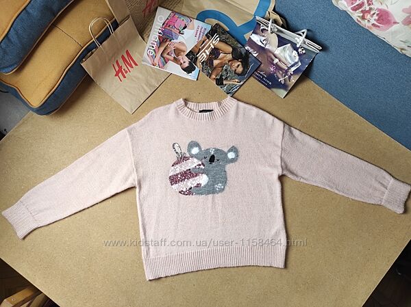 мягкий свободный джемпер New Look Англия р. S - М