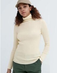 Тонкая водолазка шерсть мериноса Uniqlo Япония р. М
