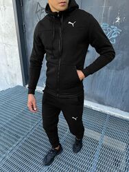 Спортивний чоловічий костюм пума з капюшоном puma
