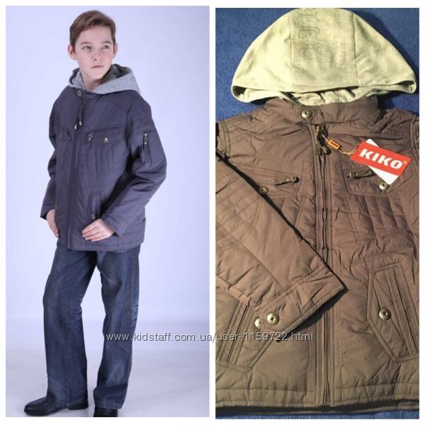 Демисезонная куртка для мальчика KIKO 140-170р.
