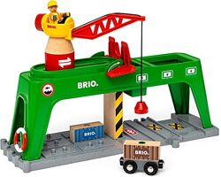 Деревяна залізниця Brio Бріо 33996 Вантажний термінал