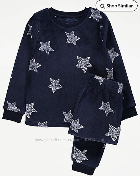 Плюшева флісова піжами George для дітей