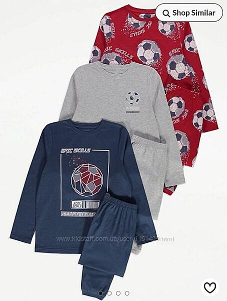 Піжама для хлопця Футбол George Джордж