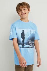 Підліткова футболка для хлопчика C&A Німеччина Розмір 146-152, 158-164