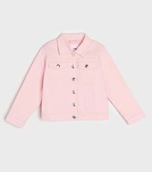 Дитяча джинсова куртка для дівчинки SinSay Польща Розмір 140 рожева