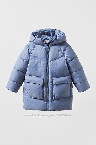 Зимова куртка для дівчинки Zara Іспанія Розмір 140, 164 оригінал