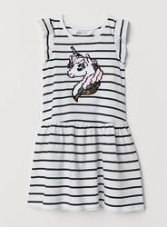 Летнее платье для девочки 4-6 лет H&M Швеция Размер 110-116