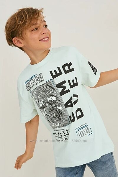 Стильна футболка на хлопчика підлітка C&A Німеччина Розмір 146-152, 158-164