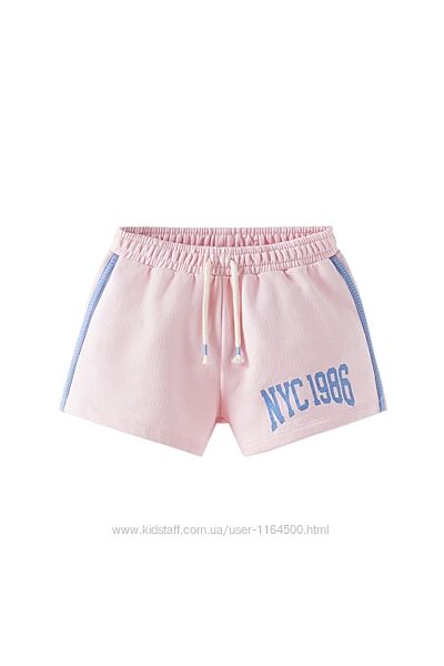 Спортивні шорти для дівчинки 9-10 років Zara Іспанія Розмір 140 рожеві