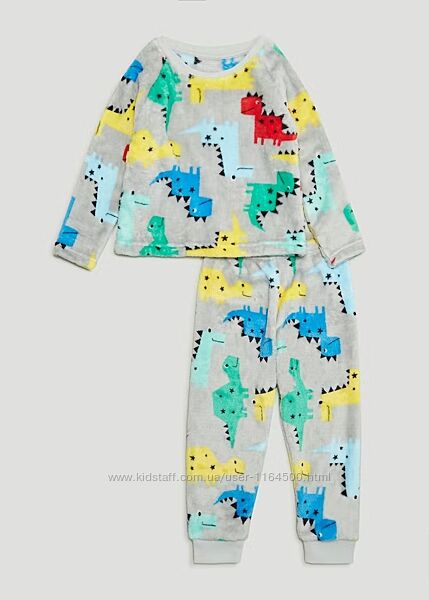 Дитяча зимова піжама для хлопчика 4-5 років Matalan Англія Розмір 104-110