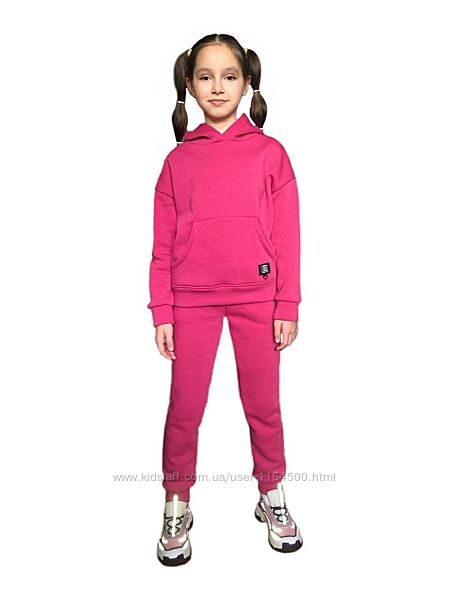Дитячий теплий спортивний костюм для дівчинки Розмір 116