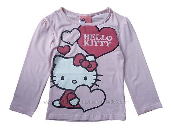 Детский реглан Hello Kitty для девочки 4-5 лет C&A Германия Размер 110