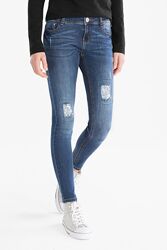Дитячі джинси для дівчинки 7-8 років C&A Німеччина Розмір 128 сині