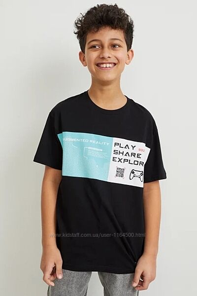 Літня футболка для хлопчика підлітка C&A Німеччина Розмір 158-164, 170-176