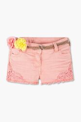 Коралові джинсові шорти для дівчинки 5-6 років C&A Німеччина Розмір 116