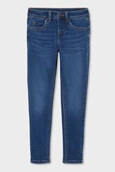 Теплые джинсы для девочки подростка 13-14 лет C&A Германия Размер 164