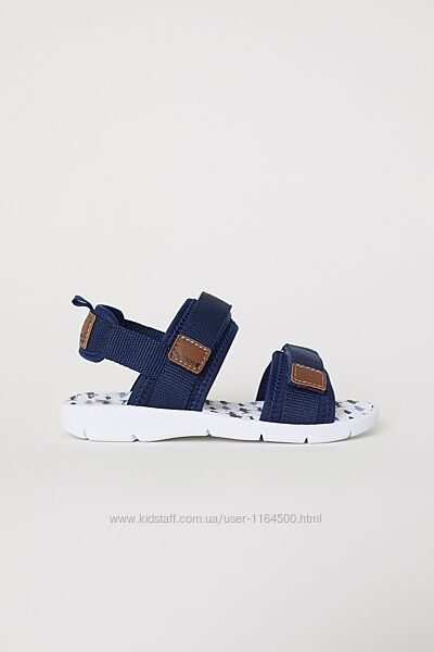 Дитячі сандалі для хлопчика H&M Швеція Розмір 29 18см сині
