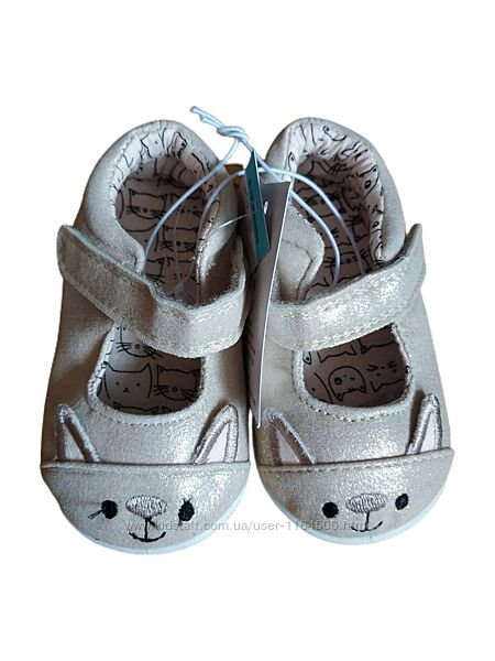 Дитячі туфельки для дівчинки 9-12 місяців Matalan Англія 