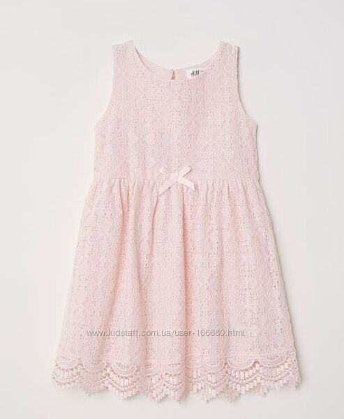 Ніжна ажурна сукня H&M, розмір 8-10 років, 134/140 розмір