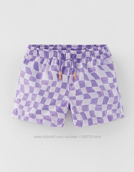Новая коллекция. Стильные шорты-плавки Zara на мальчишку