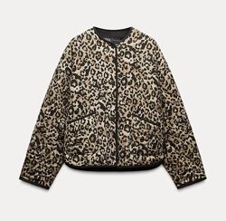 Нова дуже красива та практична леопардова куртка Zara/Зара. Іспанія. 