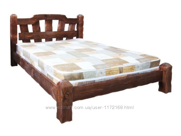 Кровать деревянная, Кровать Хуторок