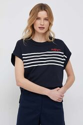 Хлопковая футболка Tommy Hilfiger томми хилфигер