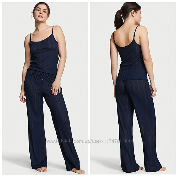 Victoria&acutes Secret пижама Pointelle Cami Long Pajama Set