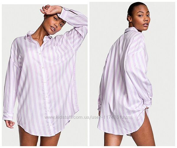 Victoria´s victorias secret рубашка, халат, Modal-Cotton Sleepshirt