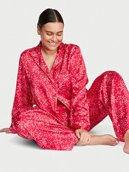 Victoria&acutes Secret сатиновая пижама, Satin Long Pajama Set