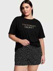 Victoria&acutes Secret пижама, костюм для сна Cotton Short Tee-jama Set