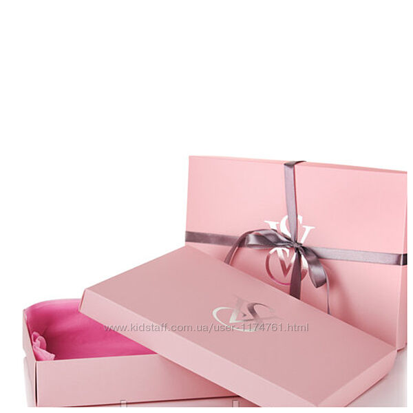 Victorias Secret - Подарочная коробка с ленточкой и бумагой