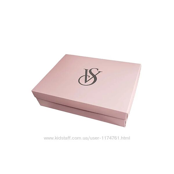 Victorias Secret - Подарочная коробка с ленточкой и бумагой