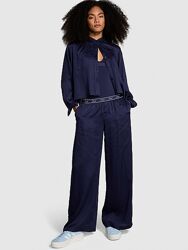 Victoria&acutes Secret сатиновая пижама костюм TENCEL WIDE-LEG PAJAMA
