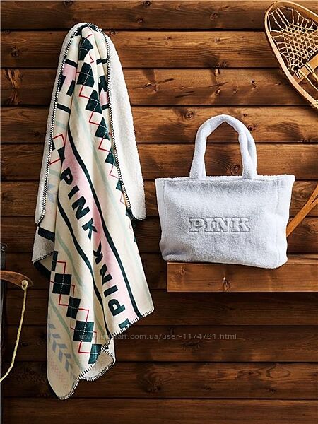 Victoria´s Secret виктория сикрет плед, покрывало Cozy-Fleece Blanket