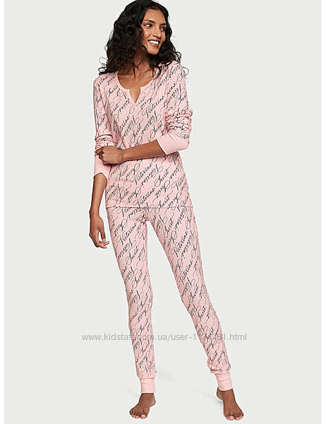 Victoria´s Secret пижама, костюм для сна дома Thermal Long Pajama Set