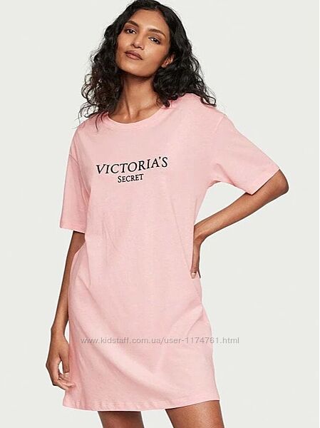 Victoria&acutes Secret футболка, ночнушка, Cotton Sleepshirt