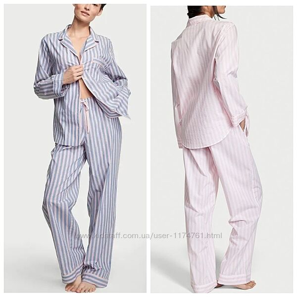 Victoria&acutes Secret пижама, костюм для сна Cotton Long Pajama Set