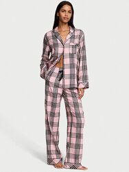 Victoria&acutes Secret пижама, костюм для дома Flannel Long Pajama Set