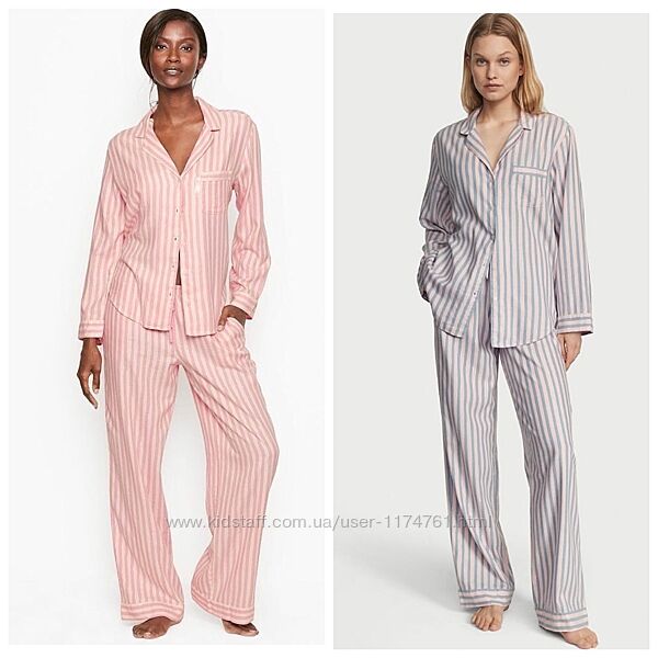 Victoria&acutes Secret victorias пижама, костюм Flannel Long Pajama Set