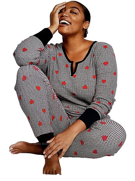 Victoria&acutes Secret пижама, костюм для сна дома Thermal Long Pajama Set
