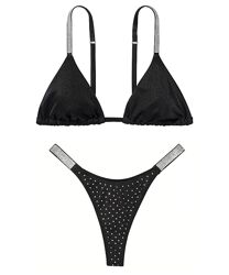 Victoria&acutes Secret купальник бюст стринги трусики Shine Strap