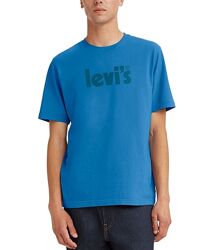 Футболка от levi´s levis левайс men´s relaxed fit crewneck poster logo