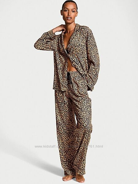 Victoria´s Secret пижама, костюм пижама, Flannel Long Pajama Set