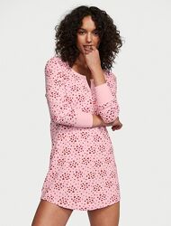 Victoria&acutes victorias secret ночнушка Thermal Sleepshirt