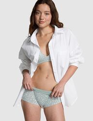 Victoria&acutes Secret рубашка COTTON OVERSIZED BUTTON-DOWN SLEEPSHIRT