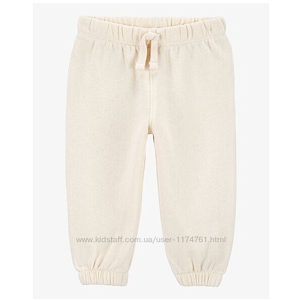 Картерс Carters Carters Baby Glitter Pull-On Fleece Joggers джоггеры, штаны