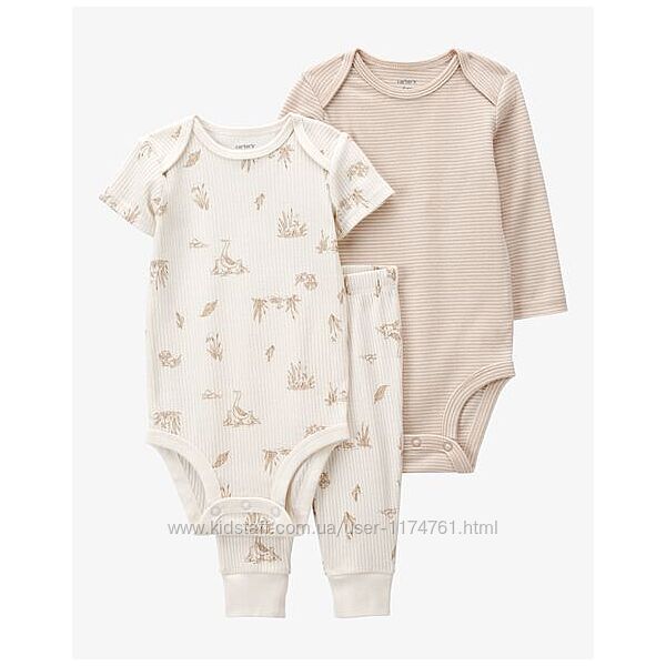 Картерс Carter´s боди штанишки набор Baby 3-Piece Little Character Set